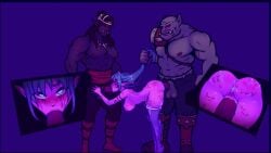 2boys 2d 720p animated ass big_breasts big_penis blush body_writing breasts breasts_out cella34 cum cum_in_ass cum_in_mouth cum_in_pussy cum_inside cum_on_body double_penetration elf elf_female enjoying enjoying_rape female from_behind fucked_from_behind fucked_silly fucking_good_and_hard hair_grab hair_pull heart_symbol knife_ears looking_pleasured loving_it male/female moan moaning moaning_in_pleasure night_elf oral orc orc_male orgasm pounding pulling_hair purple_skin rape running_mascara sound spitroast tagme tales_of_the_moon thick_thighs thighhighs until_they_like_it vaginal_penetration video video_games