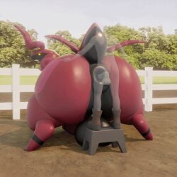 2boys anal anal_sex animal_genitalia animal_penis animated anus ass backsack balls balls_size_difference ballsack bestiality big_anus big_ass big_balls big_butt big_penis black_body boots_only bottomless detailed_background digitigrade dumptruck_ass equine_anus equine_genitalia equine_penis farm fence feral gay generation_5_pokemon gif huge_anus huge_ass huge_balls huge_butt huge_cock human human_on_feral larger_feral larger_male looking_back looking_back_at_partner loop looping_animation male male/male naked nintendo outie_anus outside penis penis_in_ass penis_size_difference perineum pokemon pokemon_(species) puffy_anus purple_markings red_body scolipede scut_tail setrixart shoes_only short_playtime shorter_than_10_seconds size_difference smaller_human smaller_male tail testicles thick_thighs thunder_thighs topless transparent_body trees wide_hips yellow_skin