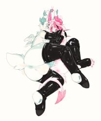 2boys ass ass_focus breeding deer drooling holding hooves horns inphernal intercourse latex latex_collar latex_gloves latex_straps latex_thighhighs latexsword medkit_(phighting) paws phighting roblox roblox_game subspace_(phighting) tail vaginal_penetration wings