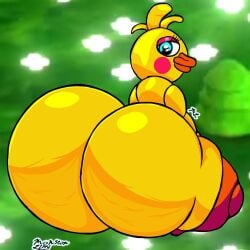 adventure toy chica (fnaf world) from five nights at freddy's by monstorlilly