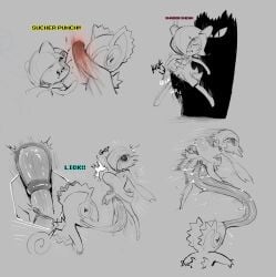 absurd_res anthro aroused aroused_female ass badge big_clitoris big_nipples blood bodily_fluids bottomwear breasts broken_teeth bruised cervical_penetration clitoris clothing cunnilingus daughter_(lore) erect_clitoris erect_nipples erection female food fruit gardevoir generation_3_pokemon genitals group hi_res kecleon kirlia large_insertion lizard long_tongue male merchant miniskirt monster mother_(lore) mystery_dungeon_badge niichan nintendo nipples oral oral_penetration parent_(lore) penetration plant pokemon pokemon_(species) pokemon_move punch ralts rape reptile ryona saliva saliva_on_tongue scalie sex shiny_pokemon shocked skirt small_breasts stomach_bulge surprised tears tongue vaginal_penetration vulva