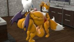 1boy 1girls 3d 3d_animation animated ass balls balls_clench bat big_ass big_balls big_breasts big_penis breasts clenching_balls cum cumshot ejaculation erection female fox huge_ass huge_balls huge_breasts huge_cock hyper_balls hyper_penis large_ass large_breasts large_penis large_testicles male male/female paizuri penis rouge_the_bat rouge_the_bat_(kabalmystic) sex sonic_(series) sonic_the_hedgehog_(series) source_filmmaker straight straight_sex tagme tails tails_the_fox tails_the_fox_(kabalmystic) video