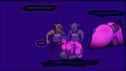 2d 3boys 720p all_three_filled anal animated big_breasts bitch blush bouncing_breasts breasts breasts_out cella34 continue_after_cum cum cum_in_mouth cum_inside cum_on_breasts doggy_style elf elf_female enjoying enjoying_rape female fucked_silly fucking_good_and_hard gangbang gangrape goblin goblin_male head_grab heart_symbol insult knife_ears looking_pleasured loving_it moan moaning moaning_in_pleasure night_elf oral orgasm pounding purple_skin rape slur sound swear tagme tales_of_the_moon thick_thighs until_they_like_it vaginal_penetration video video_games
