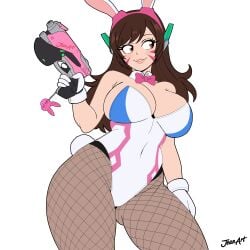 d.va from overwatch by jeanart