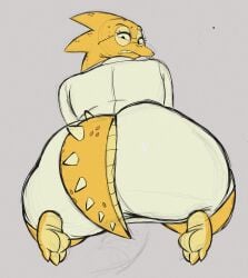alphys from undertale by animation sensation