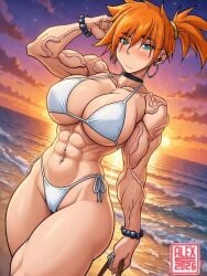 kasumi (pokemon) from nintendo by artalexc