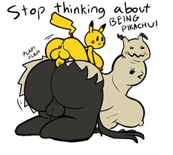 2futas anal anonymous_artist areolae ass balls breasts duo full-package_futanari furry futa_on_futa futa_only futanari huge_ass humanoid_penis mimikyu nintendo penis pikachu pokémon_(species) pokemon pussy sex stop_thinking_about_sex text