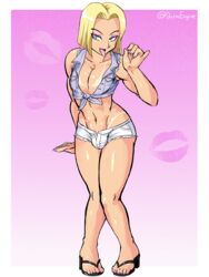 android 17 from dragon ball by darm engine