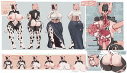 absurd_res android anthro anus ass big_breasts big_butt bodily_fluids bovid bovine breast_expansion breasts cow_girl cum cum_in_nipples cum_in_pussy cum_inside expansion faceless_male female genital_fluids genitals hi_res horn hucow huge_breasts humanoid lactating machine mammal model_sheet nipple_fetish nipple_penetration nipple_play nipples nude penetration penis pussy robot shinyglute solo thick_thighs wide_hips