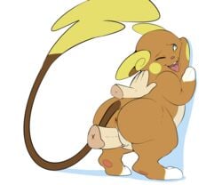 alolan_raichu anthro anus big_ass disembodied_hand disembodied_penis eroborus female nintendo penis pokémon_(species) pokemon pokemon_(species) pokephilia pussy raichu regional_form_(pokemon) sex vaginal_penetration video_games