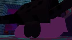 1boy 1girls 3d anal anal_destruction anal_penetration anal_sex animated anthro ass balls balls_deep big_ass big_dom_small_sub big_penis blue_eyes bouncing_ass cum cum_in_ass cum_inside cumming enderman female horny_female human human_female humanoid jenny_belle_(slipperyt) jenny_odd_adventure leggings male mating_press mine-imator minecraft no_sound orgasm penetration penis purple_skin sex slipperyt straight tagme thighhighs video wip