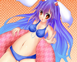 1girls bikini female female_only loki_78 reisen_udongein_inaba swimsuit tagme touhou