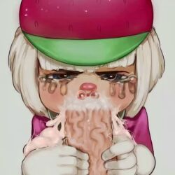 ai_generated ai_video animated blowjob female_penetrated male_penetrating male_penetrating_female oral oral_penetration oral_sex sucking sucking_penis swallowing_cum taffyta_muttonfudge tagme video wreck-it_ralph you