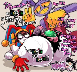 jax (the amazing digital circus) from glitch productions by bukimimata