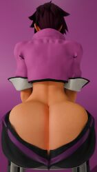 3d 3d_(artwork) 3d_artwork 3d_model 3d_render ass ass_cleavage ass_focus big_ass blender blender_(artwork) blender_(software) blender_cycles blender_cycles_(artwork) bottomwear bottomwear_halfway_down dispatch dispatch_(game) huge_ass invisigal squat squatting supurattabrain