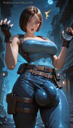 jill valentine from resident evil by dyzertai