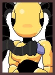 1girls animated animation cum cum_inside female female_focus front_view pixel_animation pixel_art princess_and_conquest suction_tentacles tagme