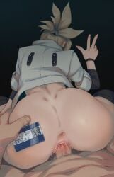 1boy 1girls angela_ziegler anus ass asshole blizzard_entertainment blonde_hair bottomless bottomless_female djcomps dr._ziegler erect_penis erection female female_focus fizzz from_behind_position grabbing_ass half-dressed hi_res highres huge_ass id_card legs_spread male male_pov mercy mostly_nude naked naked_male nude nude_male overwatch penis penis_in_pussy pov pussy pussy_juice reverse_cowgirl_position shaved_pussy tagme vaginal_penetration vaginal_sex