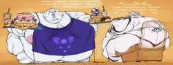 Asriel Dreemurr (God Form) Rule 34 Image