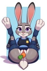 judy hopps from zootopia by unknown artist