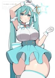 hatsune miku from vocaloid by koeikobo