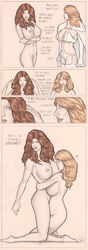 emma_frost jean_grey marvel patrick_butcher straight_hair white_queen x-men