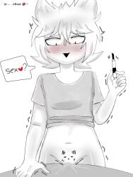 1boy 2d_(artwork) 2d_artwork blushing_male cat_drawing cat_drawn_on_pussy cuntboy cuntboy_focus cuntboy_only digital_media_(artwork) do_you_want_to_pet_my_cat_(meme) drawing_on_body eddsworld excited excited_expression excited_for_sex excited_male inviting_to_sex looking_down male male_only marker meme navel nude_underneath semi_clothed semi_nude shaking_lines simple_background simple_coloring simple_shading smile tord_(eddsworld) uncensored