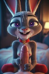 ai_generated cumshot disney judy_hopps lingerie negligee officer_judy_hopps sexy valentine's_day zootopia