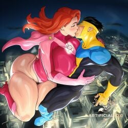 atom eve from invincible by artificialfox