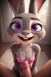 ai-created ai_generated disney judy_hopps lingerie posing posing_for_the_viewer teasing zootopia