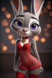 ai_generated disney judy_hopps lingerie negligee officer_judy_hopps sexy valentine's_day zootopia