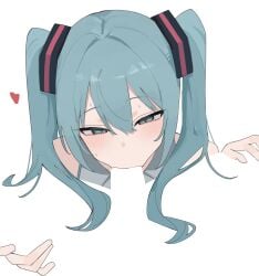hatsune miku from vocaloid by narukami numari