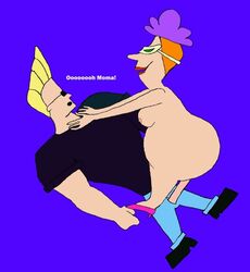 biceps bunny_bravo cartoon_network female human incest johnny_bravo johnny_bravo_(series) male mother_and_son muscles obese_female straight