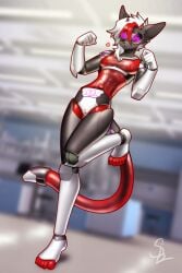andromorph anthro genitals hi_res intersex jackson_thorne joints machine nariikhan robot robot_anthro robotic robotization solo translucent translucent_body translucent_tail vulva