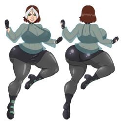 anna marie from marvel by thegeckodemon
