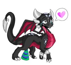 cynder dragon female feral mythological_creature mythological_scalie mythology scalie spyro_the_dragon tagme