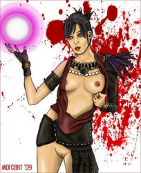 2009 dragon_age dragon_age_origins female female_only morcant morrigan_(dragon_age) solo tagme uncensored