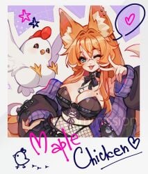 maple chicken (vtuber) from indie virtual youtuber