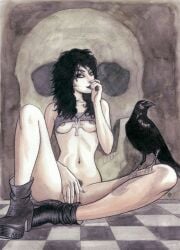 death of the endless from the sandman by alessandro scacchia