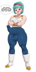 bulma briefs from dragon ball by vicsenpai