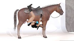 3d barmak belly_riding bellyride bestiality feral_on_female horse horse_penis horsecock lara_croft lara_croft_(survivor) sex tomb_raider zoophilia