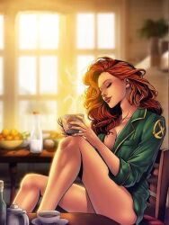 breasts jean_grey marvel marvel_comics marvel_girl naked nude phoenix_(x-men) pussy x-men