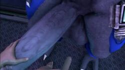 2boys 3d abs alien animated balls big_balls big_penis embarrassed erection gay halo_(series) handjob huge_balls huge_cock human larger_male larger_penis male_human/male_alien no_sound nude nude_male nude_male_partially_clothed_male partially_clothed_male penis pov rayhuma sangheili sfm shy size_difference smaller_penis tagme video yaoi