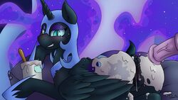 color colored dogg my_little_pony nightmare_moon_(mlp) princess_luna_(mlp) tagme