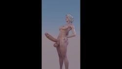 3d 3d_(artwork) animated big_ass big_breasts big_butt big_penis ciri futa_only futanari huge_cock jinushi_san naked nipples simple_background tagme the_witcher_(series) the_witcher_3:_wild_hunt video white_hair