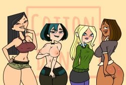 cottondandy courtney_(tdi) dawn_(tdi) gwen_(tdi) heather_(tdi) total_drama:_revenge_of_the_island total_drama_(series) total_drama_island