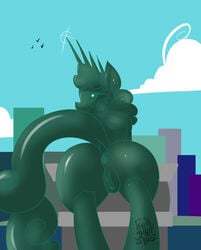 color colored dogg my_little_pony ponification statue_of_liberty tagme