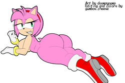 amy rose from sonic (series) by doompypomp