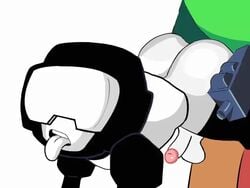 2boys anal animated blu_haz3 captain_(tankmen) doggy_style father_and_son friday_night_funkin gay gay_sex gif incest male male_only male_penetrated male_penetrating_male newgrounds no_sound pico_(newgrounds) questionable_anatomy tankmen tongue_out video yaoi