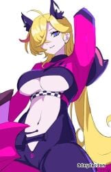 1girls 2d 2d_(artwork) 2d_artwork adult adult_female ahoge arm_behind_head belly belly_button big_boobs big_breasts black_bodysuit blonde blonde-haired_female blonde_female blonde_hair blonde_hair_female blue-eyed_female blue_eyes bodysuit breast_cutout breasts busty busty_female busty_girl clothing_cutout dayyo_(daydarion/day-chan) digital digital_art digital_drawing digital_drawing_(artwork) digital_media digital_media_(artwork) drawing female female_focus female_only fit_female groin hair_between_eyes hand_behind_head head_tilt high_resolution highres inframammary_fold inguinal_crease inguinal_ligament large_boobs large_breasts lean_figure legs_apart legs_spread linea_alba long_hair looking_at_viewer looking_down looking_down_at_viewer mature mature_female midriff muse_dash narrow_waist navel navel_cutout parted_bangs parted_lips posing posing_for_the_viewer rin_(muse_dash) simple_background sitting slender_body slender_waist slim_female slim_waist smile smiley_face smiling smiling_at_viewer solo spread_legs spreading_legs spreading_thighs stomach stomach_cutout thighs tilted_head underboob upper_body white_background wide_hips yellow-haired_female yellow_hair